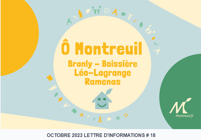 Ô Montreuil, Branly - Boissière - Léa - Lagrange - Ramenas Octobre 2023 lettre d'informations #18